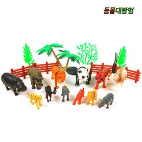 동물대탐험 학습 동물 모형 장난감 동물피규어 인형[32465648]