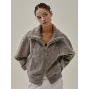 CROP FLEECE JACKET CH