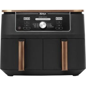 영국 샤크닌자블랜더 Ninja Foodi Dual Zone Air Fryer MAX Tongs 9.5 L 2470 W 2 Drawers 8 Por