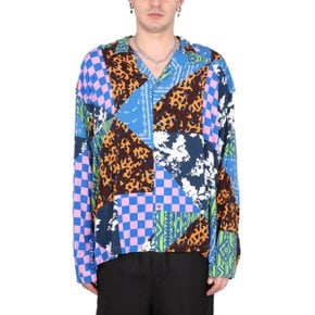 Mens shirt HAWAII MIX  MATCH SHIRT BLUE CMGE002_S23FAB0014584