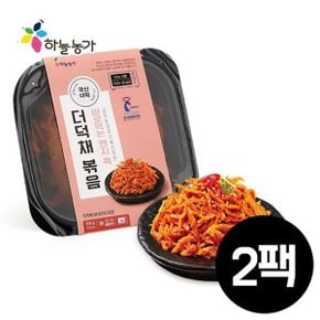 바로먹는 렌지쿡 더덕채 볶음 100g x 2팩