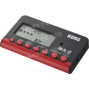 코르그 KORG 디지털 메트로놈 MA-2 BKRD 블랙 레드 일본 발매 박자기 블랙 레드