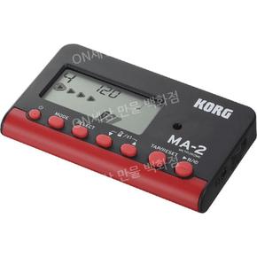 코르그 KORG 디지털 메트로놈 MA-2 BKRD 블랙 레드 일본 발매 박자기 블랙 레드