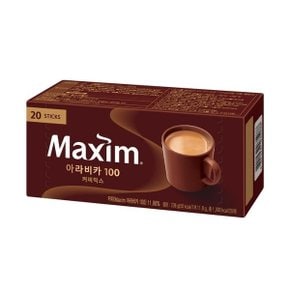 동서 맥심 아라비카 100 커피믹스 20T 스틱커피 일회용