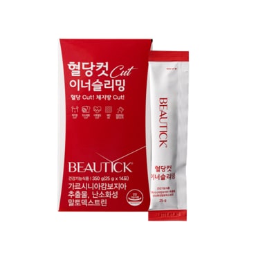 GNC [BEAUTICK] 혈당컷 이너슬리밍 (14포) /가르시니아+식이섬유 젤리