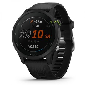 가민(GARMIN) Forerunner 255 Music 러닝 워치 Black[일본 정규품] 밴드 사이즈 22 mm