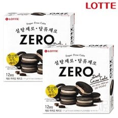  롯데 제로 카카오케이크 171gX2개