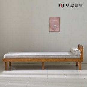 앳홈 코지 원목 데이베드 소파베드 (프레임+매트+원형쿠션) -착불