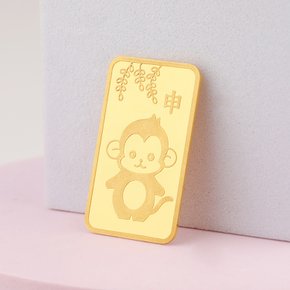 황금 원숭이 순금 동물골드바 3.75g
