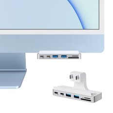 WIZ-UC70IMAC USB허브 NEW 아이맥 전용 USB-C HDMI HUB iMac 일체형 고정