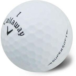 영국 캘러웨이 골프공 Callaway 24 SUPERSOFT Lake Golf Balls Pearl/Grade A from Ace 1759389