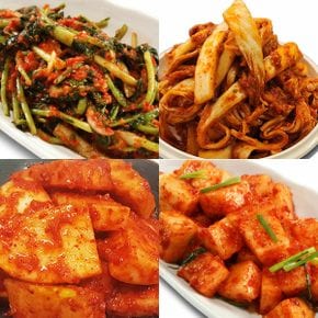 [김치대가] 전라도 열무김치/봄동/총각/포기김치 등 2kg 골라담기