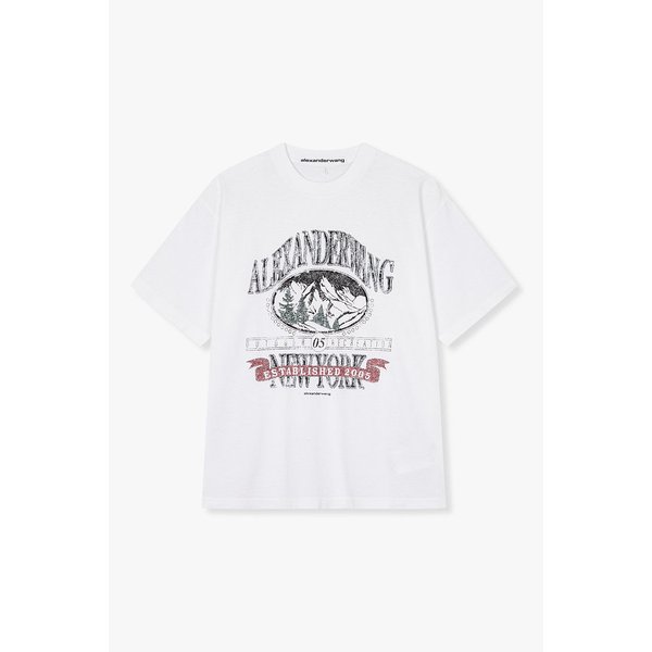 [UNISEX] 선페이드 이펙드 워시 티셔츠 3625320021000