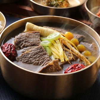 인정식탁 [사리원] 뼈 없는 갈비탕 600g x 6팩