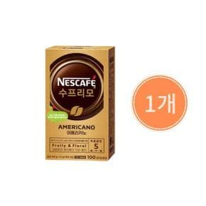 네슬레 네스카페 수프리모 아메리카노 1.1g 100개입 [1개]