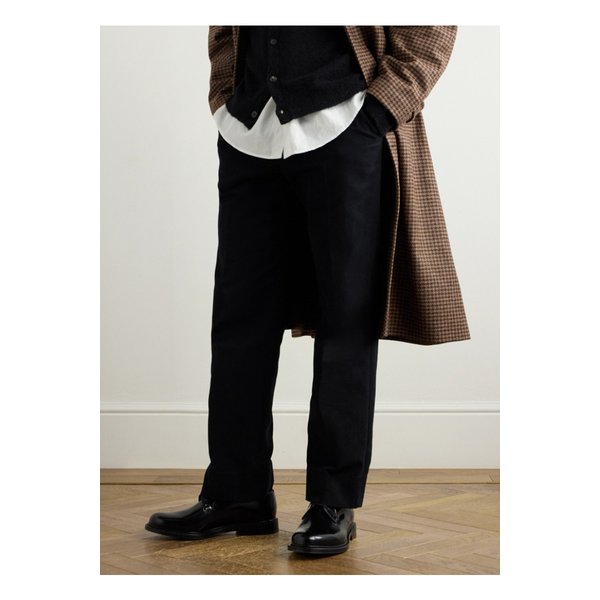 섀넌 폴리시드 가죽 더비 슈즈 블랙 1647597351479012