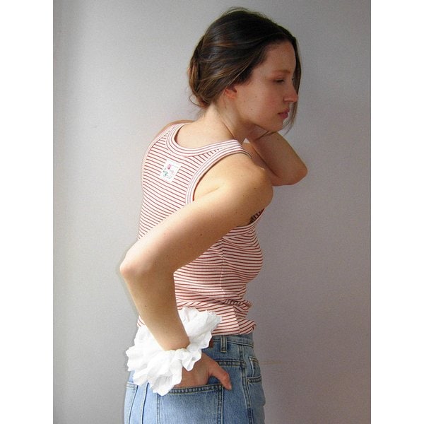 Bin Sleeveless_Red Stripe