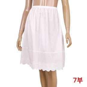 CN TN 아사면 7부 속치마 순면 반슬립 자수EDGE_P320375586