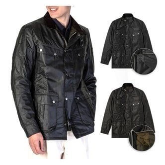  BARBOUR 바버 인터네셔널 듀크 남자 왁스자켓 블랙 MWX0337