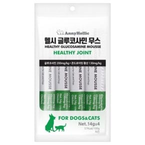 애니홀릭 헬시 글루코사민 건강보조제(치킨 14gx4p)