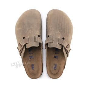 버켄스탁 NA 보스턴 미디움 네로우 1019484 BIRKENSTOCK UNISEX BOSTON SOFT FOOTBED OILED LEAT