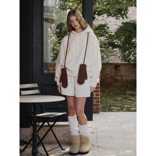 후리스셋업_Cream