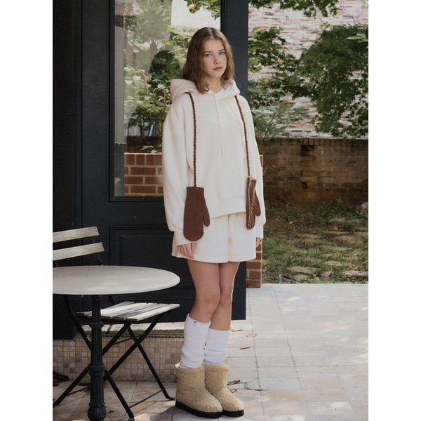 후리스셋업_Cream