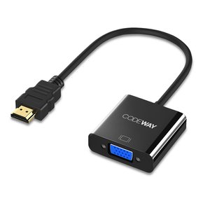 HDMI to VGA 오디오 지원 젠더