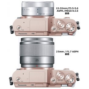 파나소닉 미러리스 일안 카메라 루믹스 GF90 더블 렌즈 킷 표준 줌  DC-GF90W-W