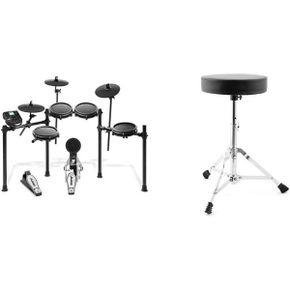 영국 알레시스 전자드럼 Alesis Drums Nitro Mesh Kit Electric Drum Set with Pads Sticks 385