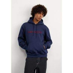 5081678 Carhartt HOODED - Hoodie blue/malbec