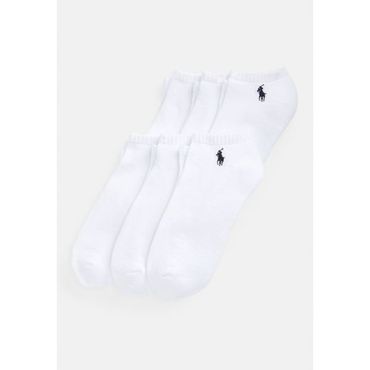 이스퀘어 5191755 Ralph Lauren CUSHIONED LOW CUT SOCK 6 PACK - Socks white