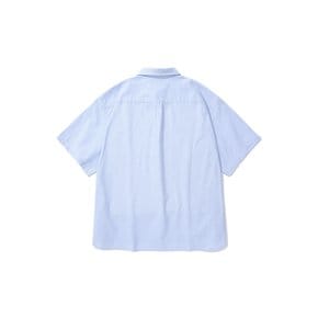 SL-LABEL ONE POCKET OXFORD S/S SHIRTS 스트라이프