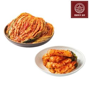 청담미가 포기김치 4kg+총각김치 3kg