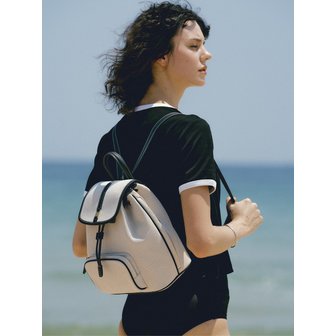 폴뉴아 CLASSIC LOGO POCHE BACKPACK - CANVAS [2COLOR]