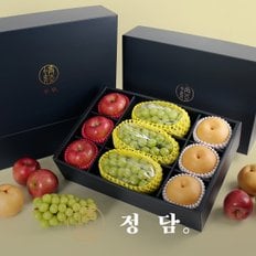 [SSG상품권증정이벤트][1/7 순차출고][SSG 정담] 프리미엄 선물세트 [사과3 배3 샤인3] 5.1kg이상