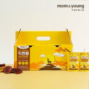 어린이녹용 키엔용 80ml x 30포 성장기 어린이추천 엄마의 마음으로 만든 녹용홍삼 건강즙 가정의달 선물세트