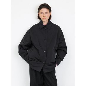 COMFORT FIT PADDED COACH JACKET [BLACK]