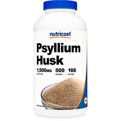 뉴트리코스트 실리엄 허스크 Psyllium Husk 500캡슐