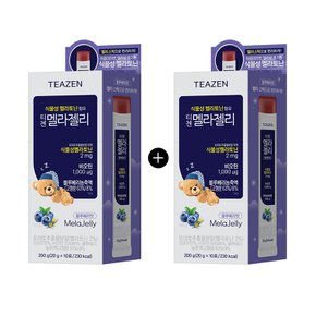 [본사 직영] [1+1] 티젠 멜라젤리 블루베리맛 10스틱 (식물성 멜라토닌 함유)