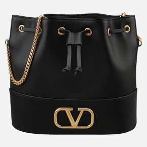 [시흥점] 6S 8W2P0T83 HPF 0NO 브이링 체인 버킷백 블랙