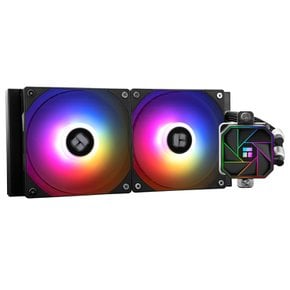 써멀라이트 아쿠아 엘리트 240 V3 CPU 240 2 x 120mm PWM S-FDB AMDAM4AM5, 인텔 리퀴드 쿨러,