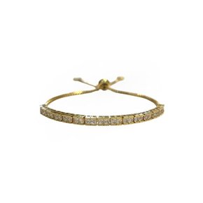 1-Lined Squared Bezel Bracelet