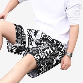 수영복 비키니 래쉬가드 비치웨어 루즈핏 남자 반바지 비치팬츠 5부 여름
