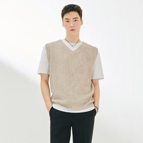 HC24 브이넥 베스트 남자 레이어드 니트 베스트 2col DARK7311B0X (S15524051)