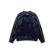 `[골라] 남녀공용 BLOCK VELVET COLLAR TOP [NAVY]