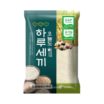 하루세끼쌀 23년 햅쌀 유기농 신동진 쌀 4kg 상등급 단일품종 GAP 유기농 인증