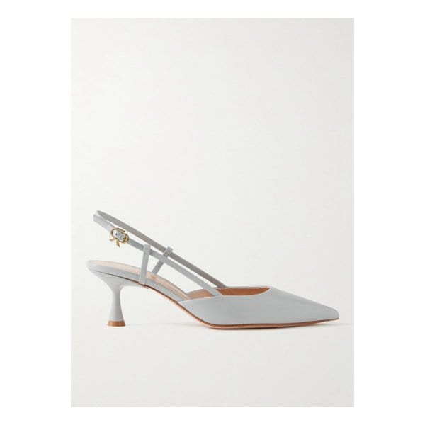 어센트 가죽 슬링백 펌프스 55mm 그레이 46376663162842908