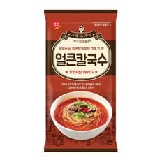 얼큰칼국수 1봉 101g//라면//국수