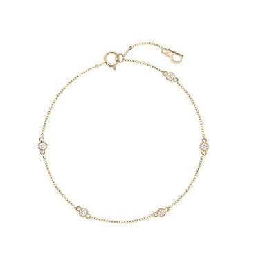 로이드 다이아 다즐링 14K 팔찌 LWF25001D
